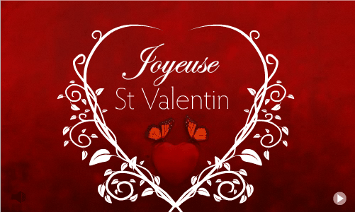 Carte st valentin