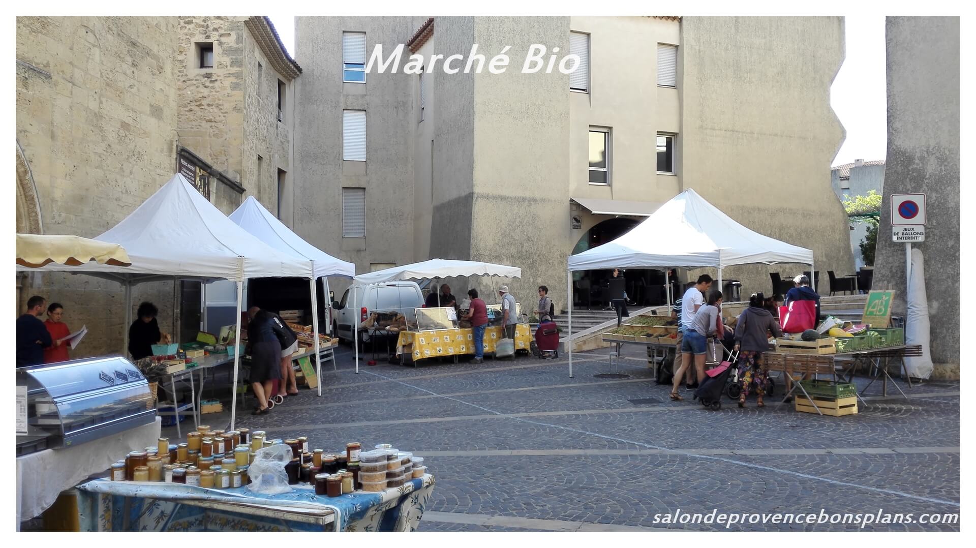 Marche bio salon de provence