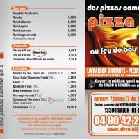 Pizza pit flyer