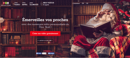 Creez une video gratuitement du pere noel pour vos enfants