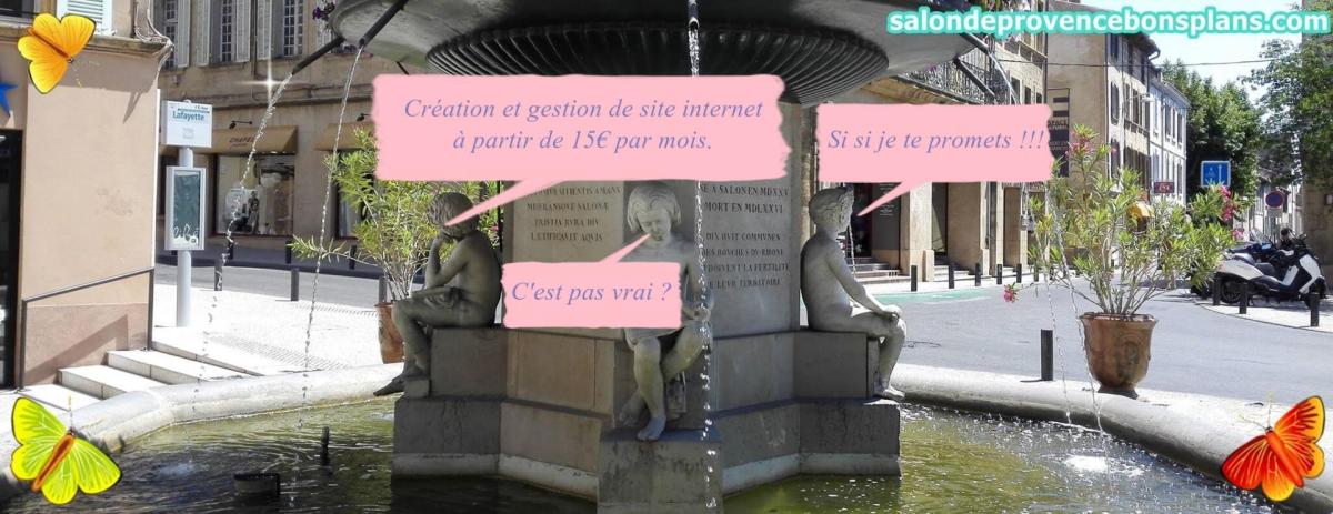 Fontaine adam de craponne salon de provence 1